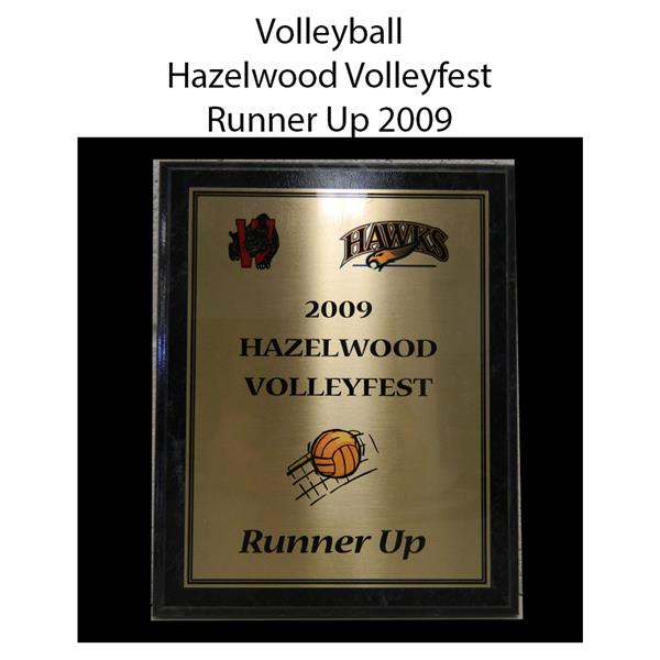 Hazelwood Volleyfest Runner Up 